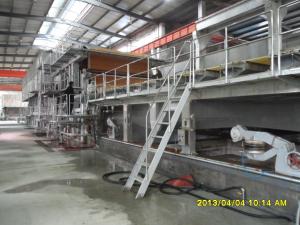 2011年2月，嵊州天宇紙業(yè)4000/350普瓦紙機(jī)順利出紙